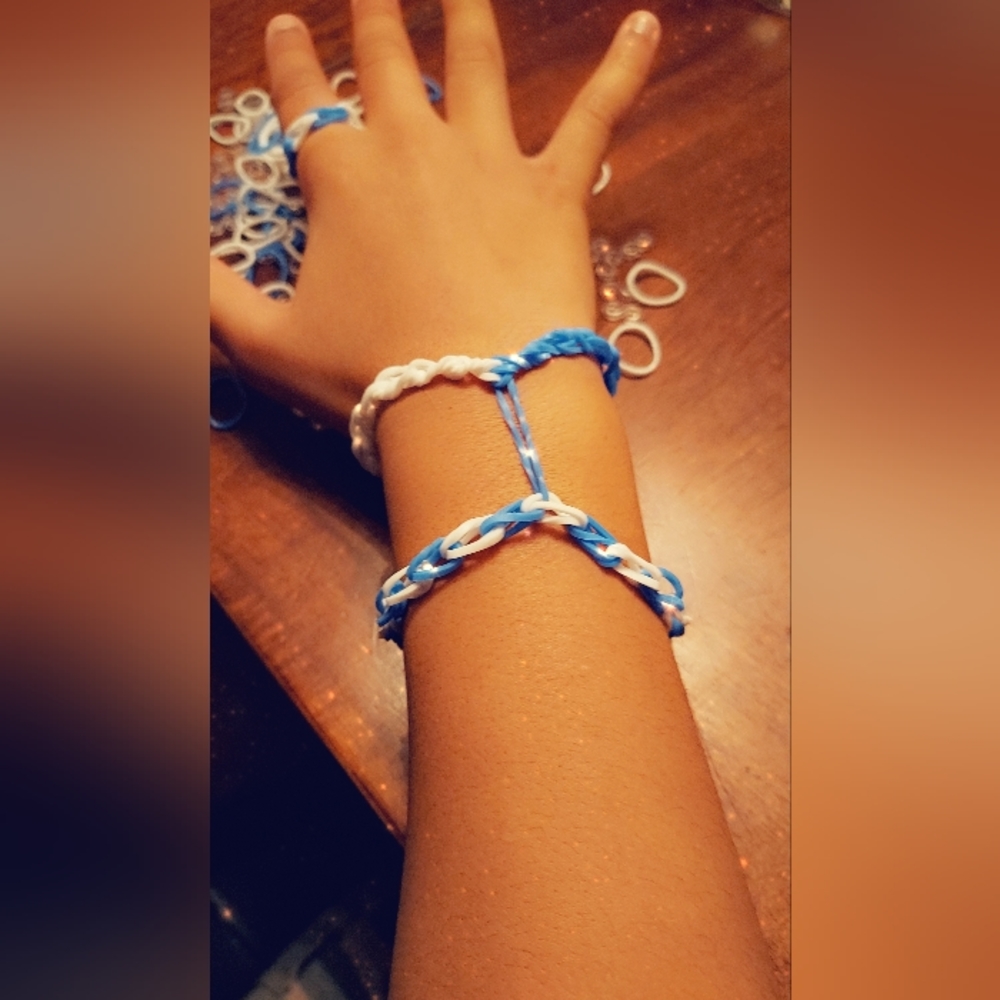 Connected Winter Bracelets And Ring